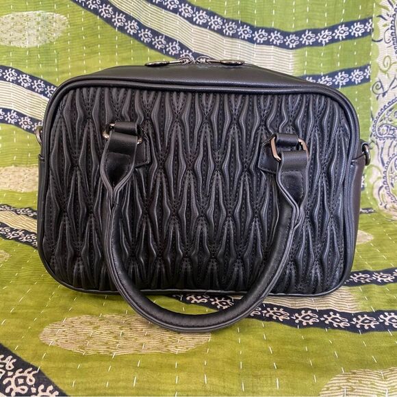 Valentino Orlandi Gunmetal Top Handle East West Hand Bag - Picture 5 of 16